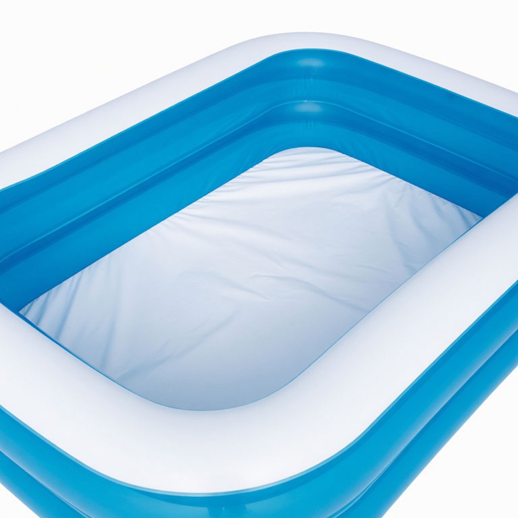 Bestway rectangular paddling pool, looking in
