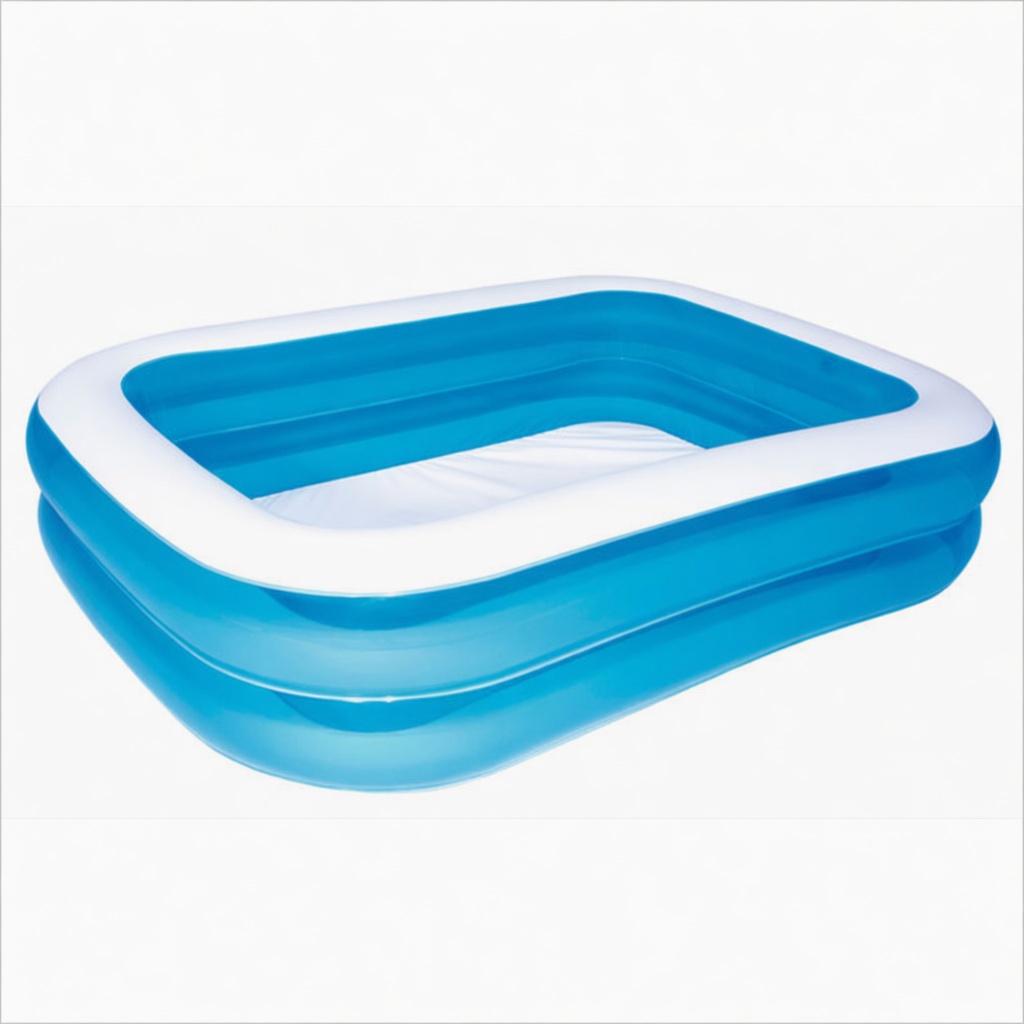 Bestway rectangular 7ft paddling pool, front